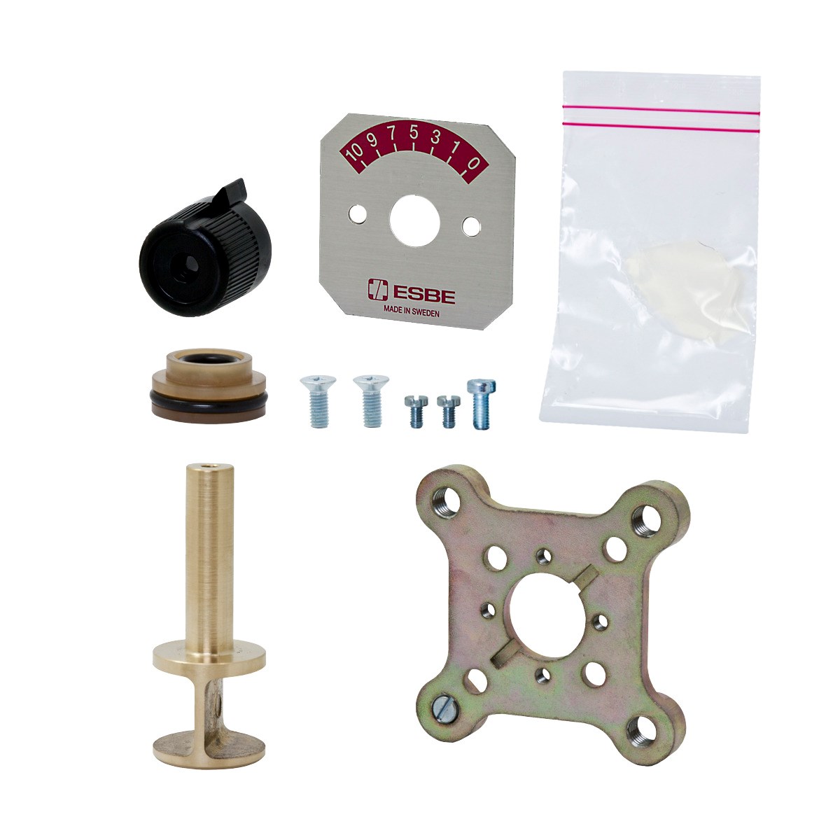 Spare parts,  accessories for motorized valves and  actuators