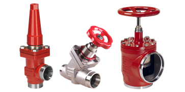 Stop and shut-off Valves for Industrial Refrigeration