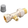 Radiator Valves, RA-FN, Fixed capacity, DN 25, Straight, D