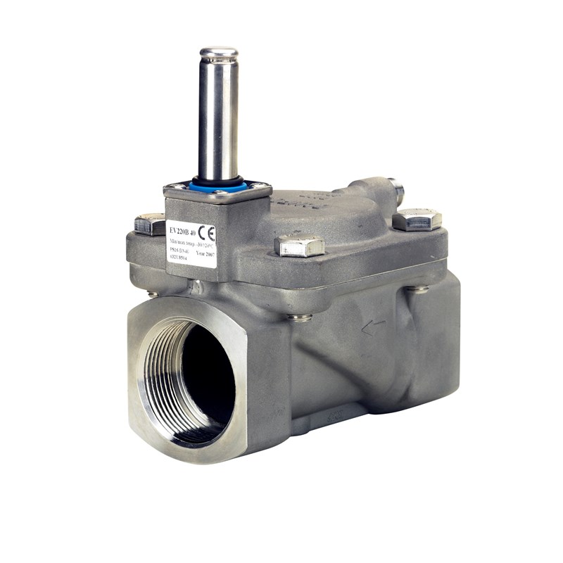 EV220B 15-50 solenoid valve without coil DN40 Stainless steel G 112 NC | EV220B — двухходовые электромагнитные клапаны для общей промышленности | официальный сайт Danfoss Россия