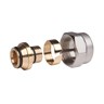 Compression fittings for Alupex tubings, G 3/4", 20x2.5, Nickel plated