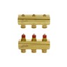 Manifold FHF, BRASS||BRASS, Number of heating manifold connections [loops] [Max]: 3, 10 bar