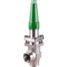 Check and stop valve, SCA-X SS 15, Direction: Angleway, Connection standard: EN 10220