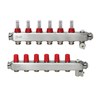 Manifold SSM-F, Stainless steel, Number of heating manifold connections [loops] [Max]: 6, 6 bar