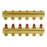 Manifold FHF, BRASS||BRASS, Number of heating manifold connections [loops] [Max]: 6, 10 bar