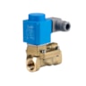 Solenoid valve, EV220B, Function: NC, G, 1/2, 4.000 m³/h, NBR