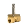 Válvula solenoide, EV225B, Función: NC, NPT, 1/2, 2.200 m³/h, Teflón