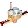 Solenoid valve, EVR 25, Solder, ODF, 1 1/8 in, Function: NC
