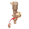 Automatic air vent with three way ball valve