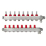 Manifold SSM-F, Stainless steel, Number of heating manifold connections [loops] [Max]: 8, 6 bar