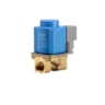 Solenoid valve, EV220B, Function: NC, G, 1/2, 2.500 m³/h, NBR