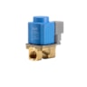 Válvula solenoide, EV220B, Función: NC, G, 1/2, 2.500 m³/h, NBR