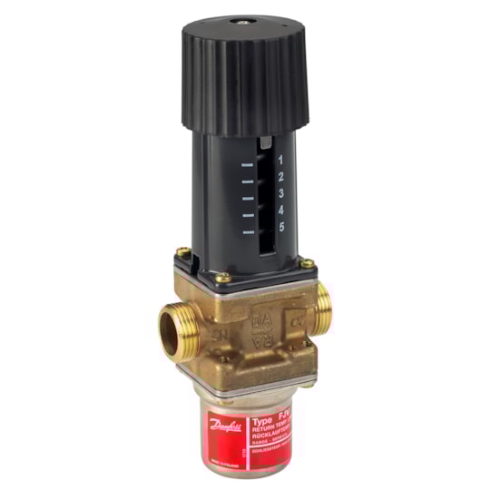 Регулятор температуры (ограничитель температуры обратной воды) FJV с ...