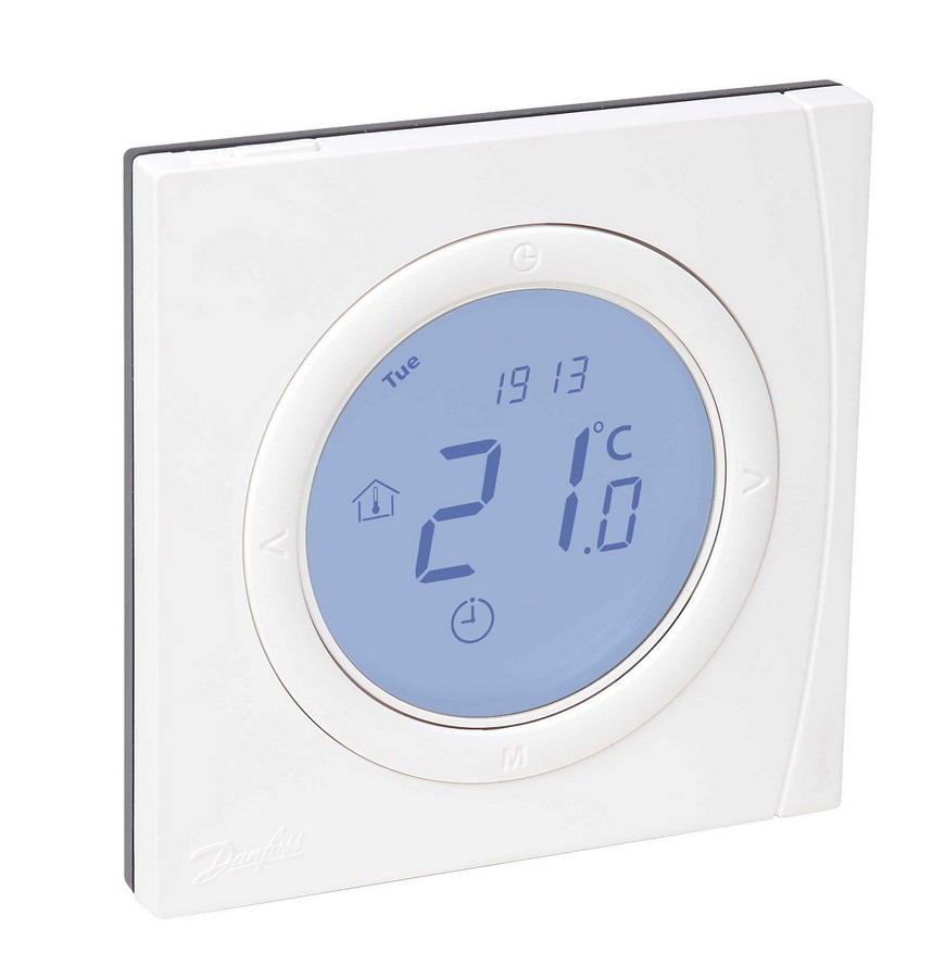 Danfoss Room Thermostat  w/display BasicPlus  WT-D 088U0622 