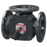 Rotary Valves, 2 1/2", Type F, ANSI Flange, 3-way valve