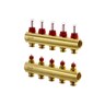 Manifold FHF-F, BRASS||BRASS, Number of heating manifold connections [loops] [Max]: 5, 6 bar