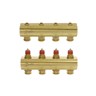 Manifold FHF, BRASS||BRASS, Number of heating manifold connections [loops] [Max]: 4, 10 bar