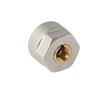 Compression fittings for steel and copper tubings, G 3/4", 10, Nickel plated