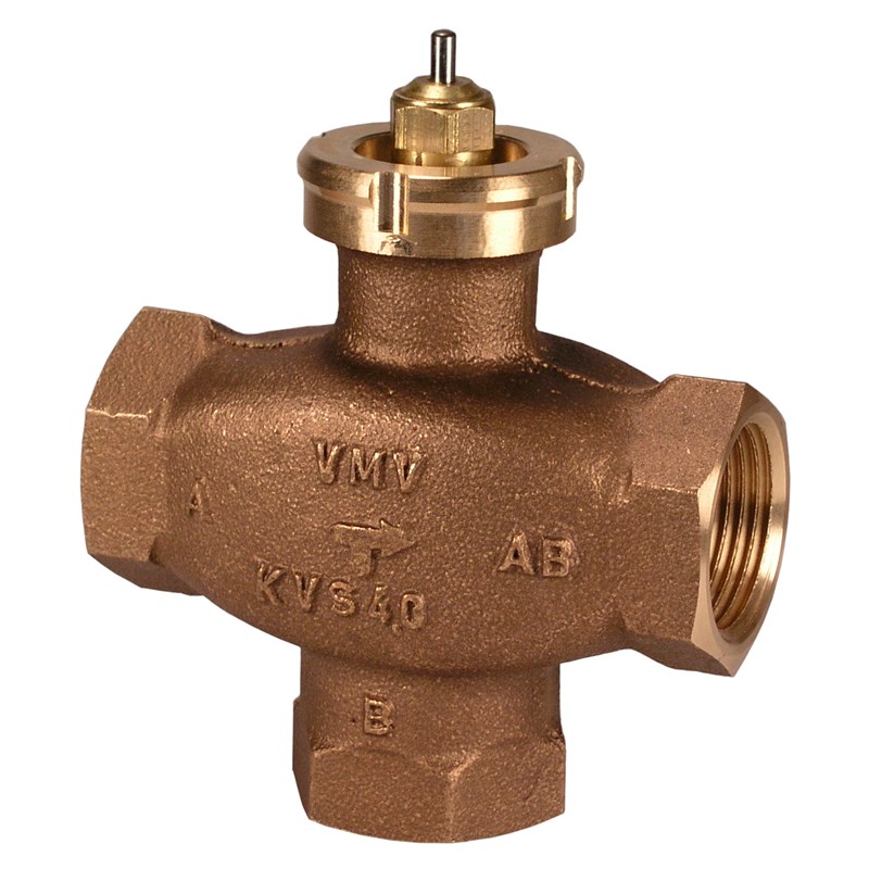 3-way seated valve type VMV 3 internal thread | Клапан регулирующий седельный трехходовой VMV | официальный сайт Danfoss Россия