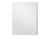 Capot blanc sans porte, ouvert en bas H 780 x L 600 x P 200 mm