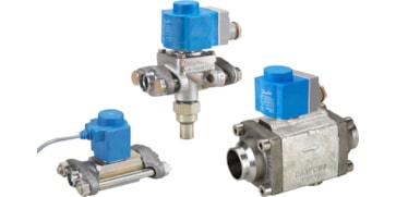 Válvulas de solenoide, para amoníaco y refrigerantes fluorados