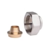 Compression fittings for steel and copper tubings, G 3/4", 10, Nickel plated