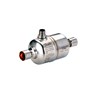 Electric regulating valve, KVS 3C, Bi-metal: Steel/copper
