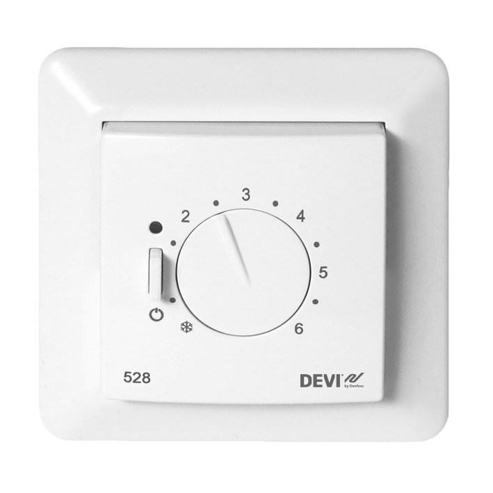 DEVIreg_528 by Danfoss | DEVIreg™ 530/531/532 — электронные терморегуляторы для теплого пола со встроенным корпусом | официальный сайт Danfoss Россия