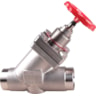 Shut-off valve, SVA-S SS 15, Stainless steel, Max. Working Pressure [psig]: 754