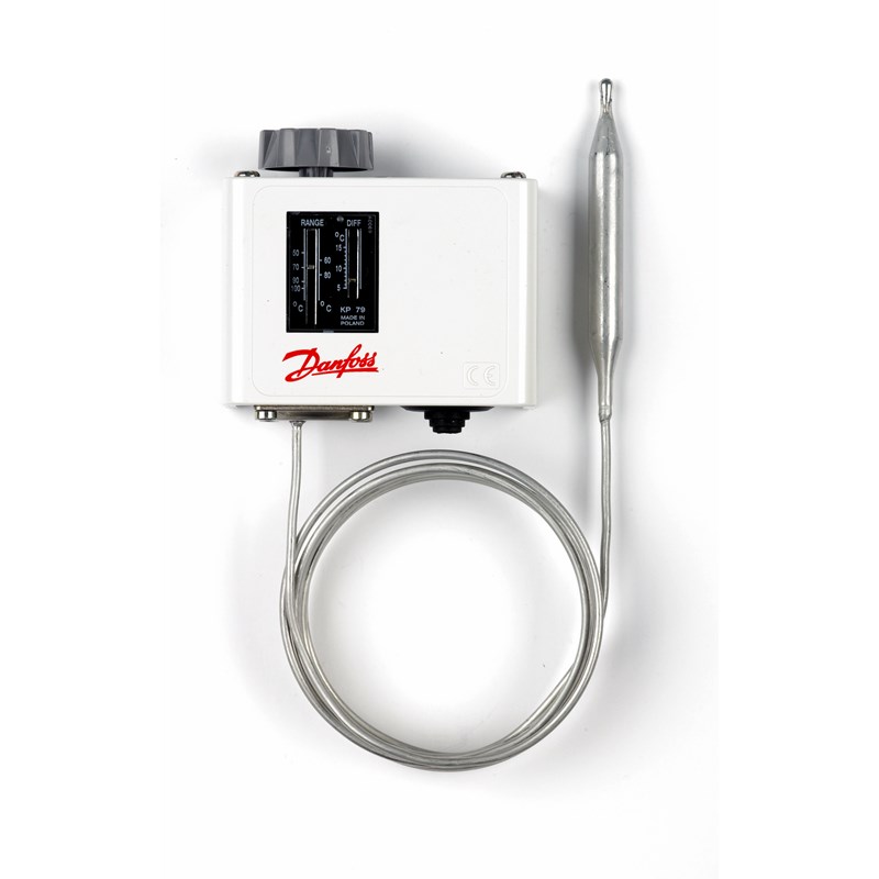 KP 79 Thermostat with E bulb (auto reset) | KP — реле температуры для общепромышленного применения | официальный сайт Danfoss Россия