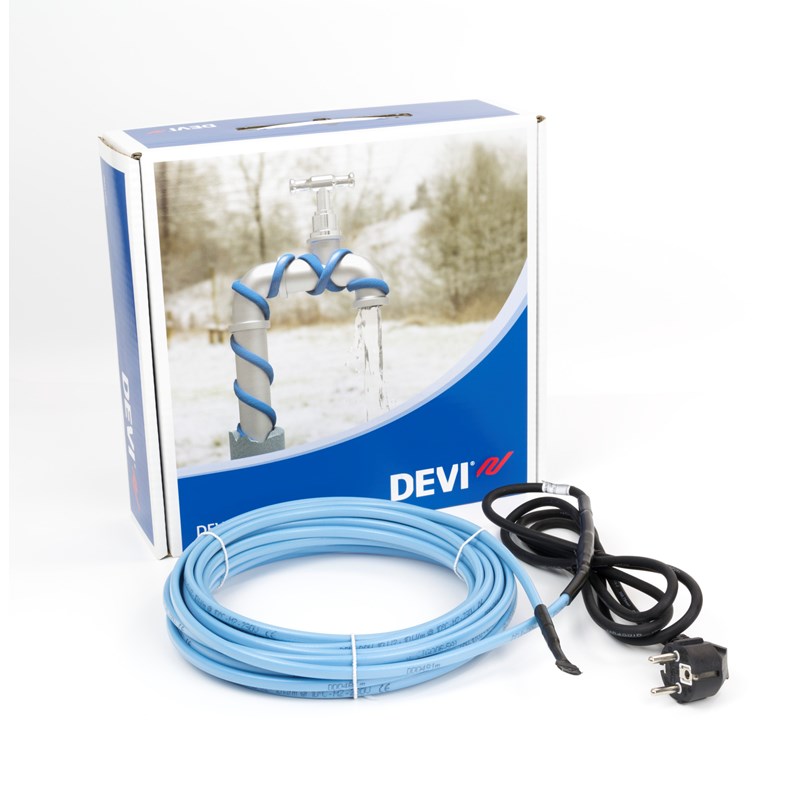 DEVIpipehaet W PLUG 10m 98300075 L PS | Cаморегулируемые нагревательные кабели для системы антиобледенения и обогрева продуктопроводов | официальный сайт Danfoss Россия
