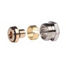 Compression fittings for Alupex tubings, G 1/2" A, 14x2, Nickel plated