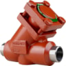 Check valve, CHV 15, Direction: Angleway, Connection standard: ASME B 36.10M SCHEDULE 80