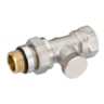 Lockshield Valves, RLV-S, DN 15, Straight, Self-sealing, Internal thread