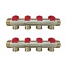 Manifold FHR-B, BRASS||BRASS, Number of heating manifold connections [loops] [Max]: 4, 10 bar