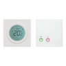 Termostatos de ambiente programables, TP5001, Control modulante On/Off, Tipo de programación: 5/2 días, 24 horas, Baterías para termostato + 230Vac para receptor Termostatos de ambiente programables, TP5001, Control modulante On/Off, Tipo de programación: 5/2 días, 24 horas, Baterías para termostato + 230Vac para receptor