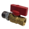 Drain ball valve FVF-B brass body, DN 65-300