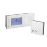 Programmable Room Thermostats, TPOne, On/Off modulating control, Schedule type: 7 day, 5/2 day, 24 hour, Batteries for thermostat + 230Vac for receiver