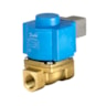 Solenoid valve, EV225B, Function: NC, G, 1/2, 2.200 m³/h, PTFE