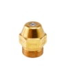 Oil Nozzles, OD B, 13.50 gal/h, 54.29 kg/h, 45 °, Semi solid