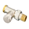 Lockshield Valves, RLV, DN 15, Straight, Standard, External Thread