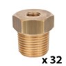 Energijos skaitikliai, Produkto tipo: Bendra visam paketui, Adapteris R½" į M10x1 (32 vnt.) - kūginis sriegis sandarinimui pakulomis