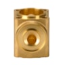 Valve body for expansion valve, TEH, Flange, 7/8 in, Flange, 1 in