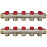 Manifold FH-PRO, BRASS||BRASS, Number of heating manifold connections [loops] [Max]: 5, 10 bar