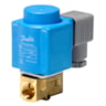 Solenoid valve, EV210B, Function: NC, G, 1/8, 0.080 m³/h, FKM