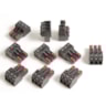 Multiple non-twistd mains plug Multiple non-twistd mains plug