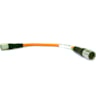 Hybrid Loop Cable M23 90dg straight 4m Hybrid Loop Cable M23 90dg straight 4m