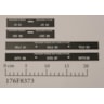 Terminal block label set D frame Terminal block label set D frame
