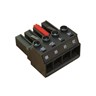 10 x Terminal block for brake and loads.