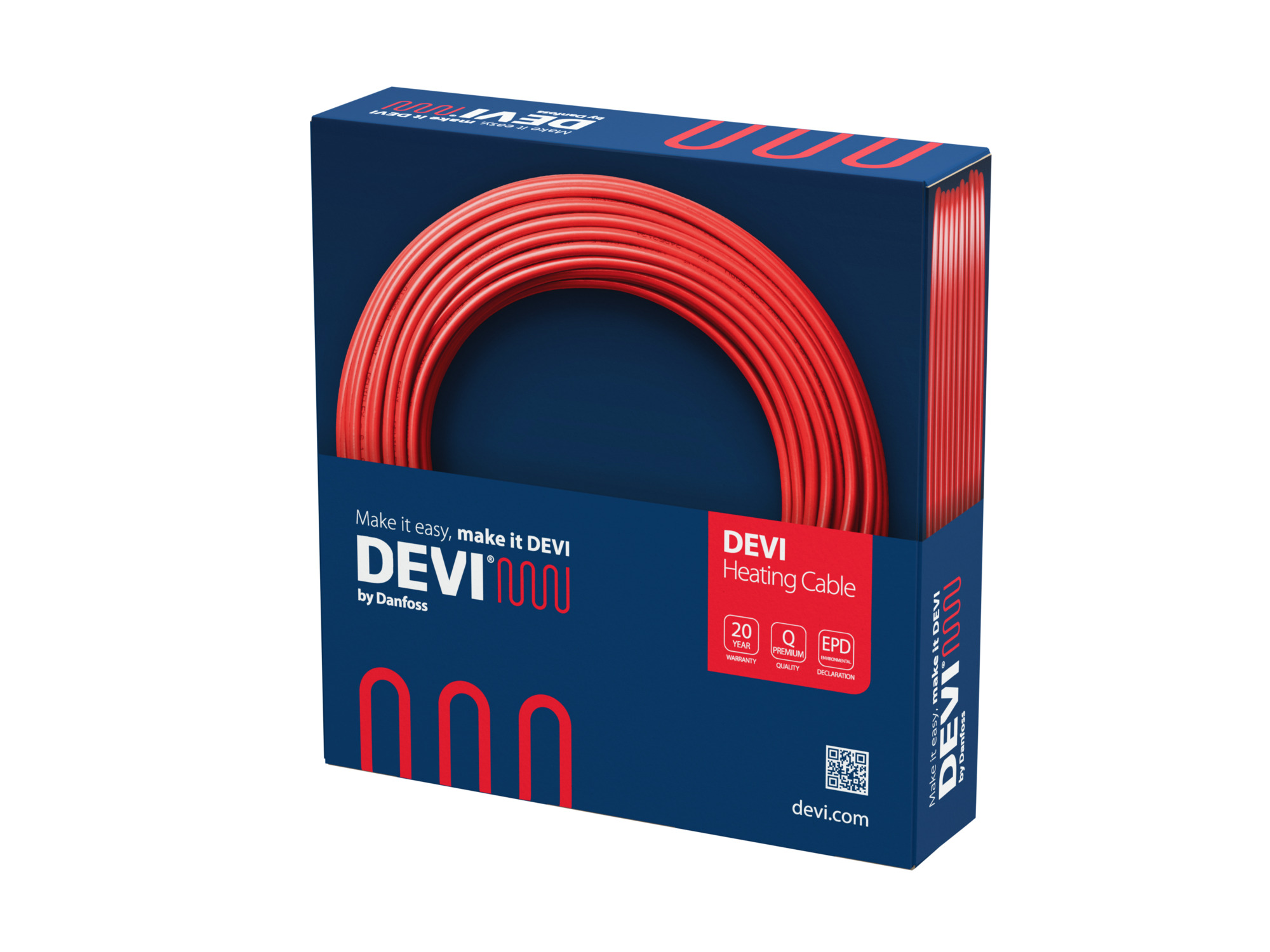Danfoss Heating Cables, DEVIcomfort 10T, 10 W/m, 29 m